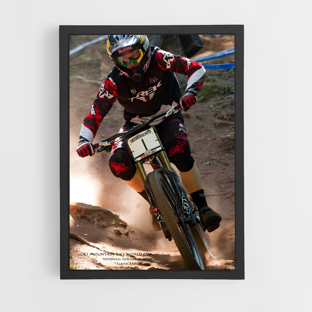 Poster Uci mountain – affiche Cyclisme (vue 2)